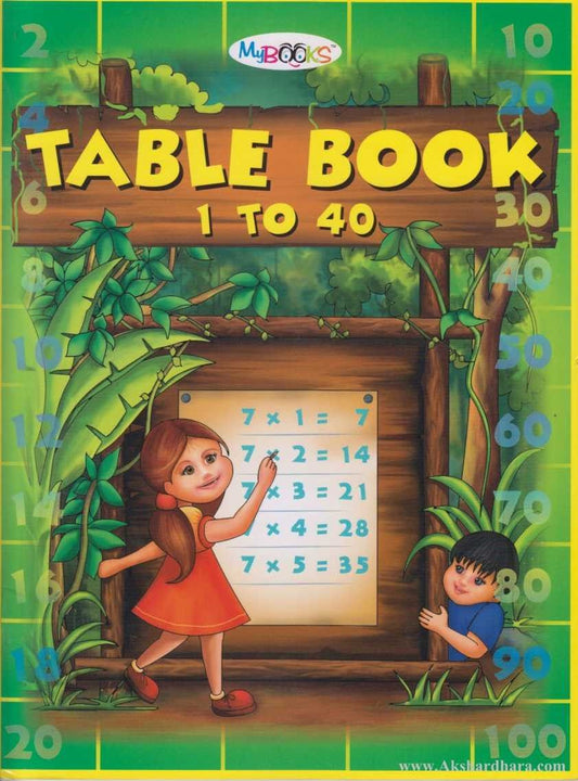 Table Book 1 To 40